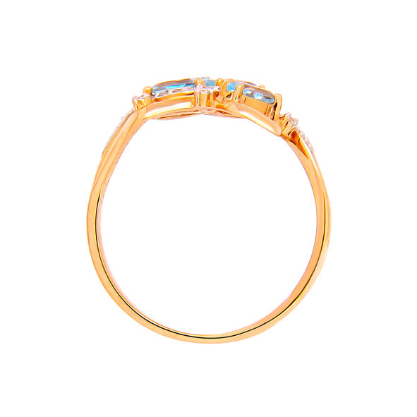 Ring in Rotgold 585