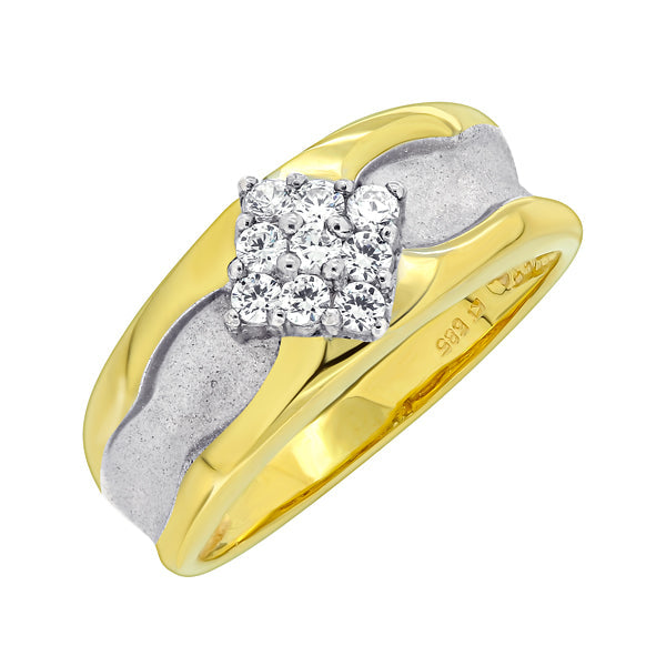 Damenring in Gelbgold 585