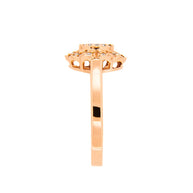 Goldring mit Zirkonia