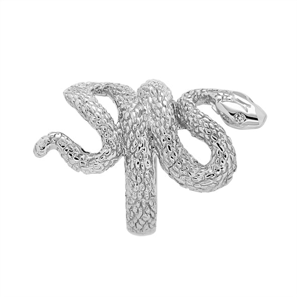 Gold snake ring