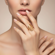Женское золотое кольцо