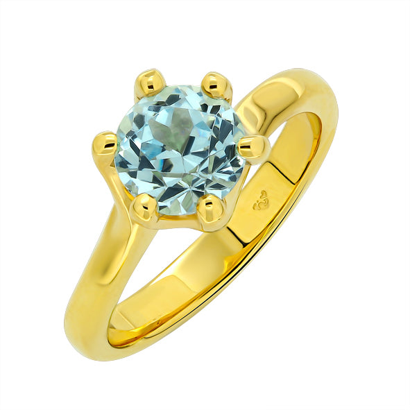 Damenring Verlobungsring mit Zirkonia