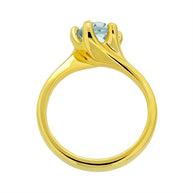 Damenring Verlobungsring mit Zirkonia