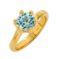 Damenring Verlobungsring mit Zirkonia