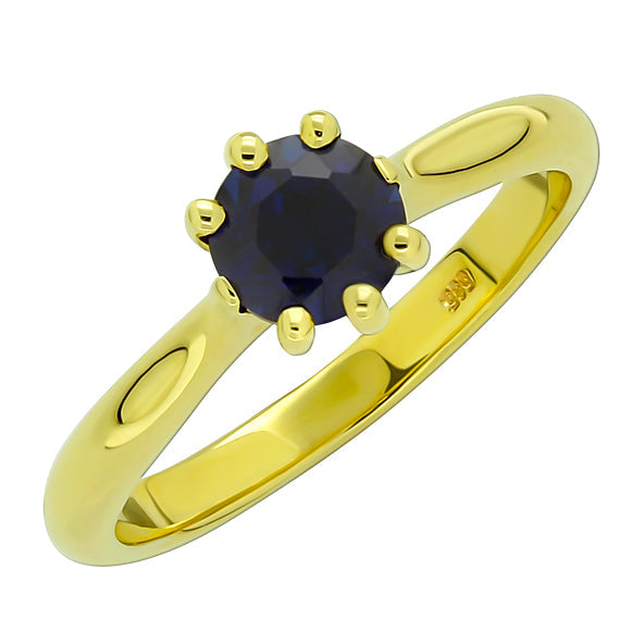 Goldring Damenring mit Saphir