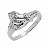 Gold women's ring Calla