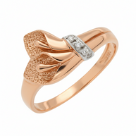 Gold women's ring Calla