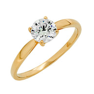 Verlobungsring mit Zirkonia