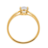 Verlobungsring mit Zirkonia