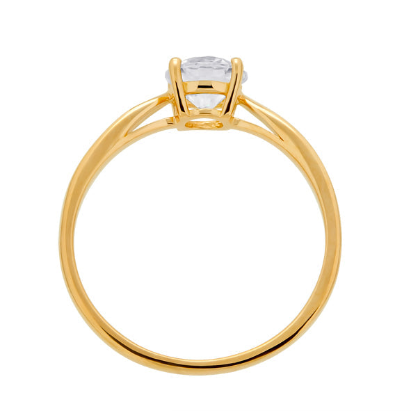 Verlobungsring mit Zirkonia