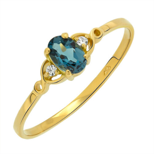 Damenring in Gelbgold