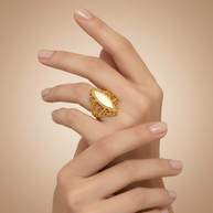 Gold ring for women