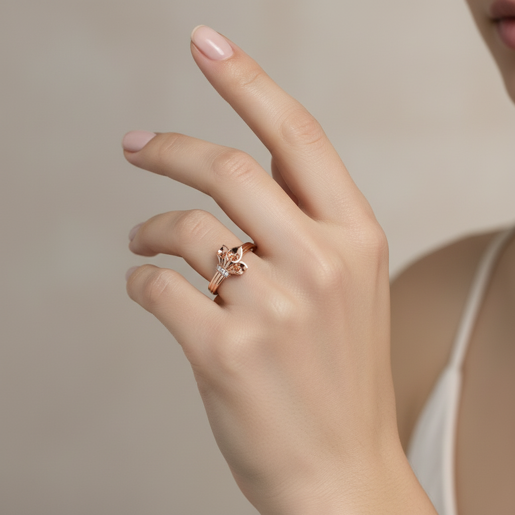 Ladies' Calla ring in gold