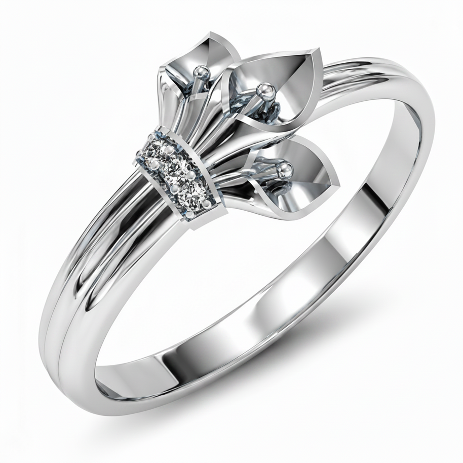Ladies' Calla ring in gold
