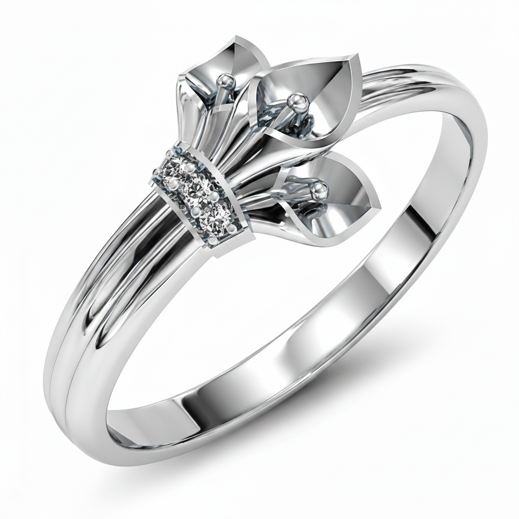 Ladies' Calla ring in gold