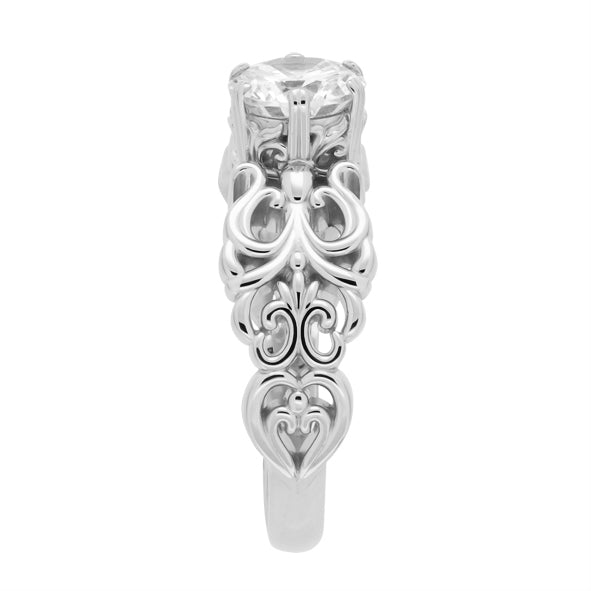 Damenring aus Gold mit Zirkonia