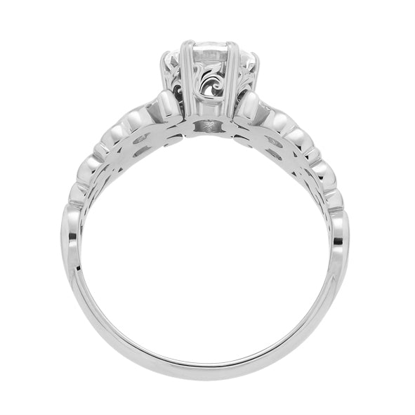 Damenring aus Gold mit Zirkonia