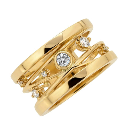 Gold ring custom-made to order – Exclusive jewelry