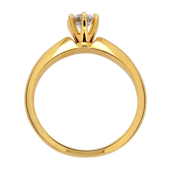 Verlobungsring mit Zirkonia