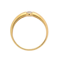 Verlobungsring aus Gelbgold