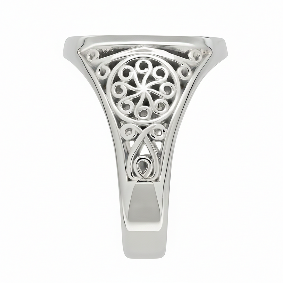 Initial Ring aus Gold
