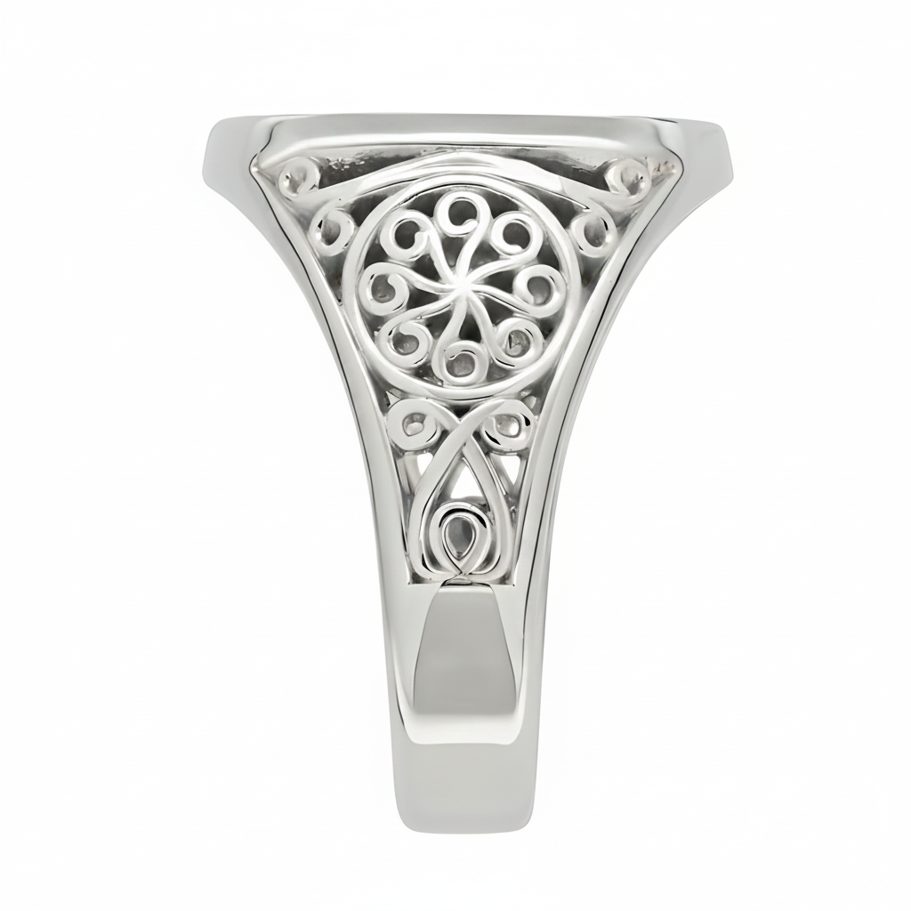 Initial Ring aus Gold