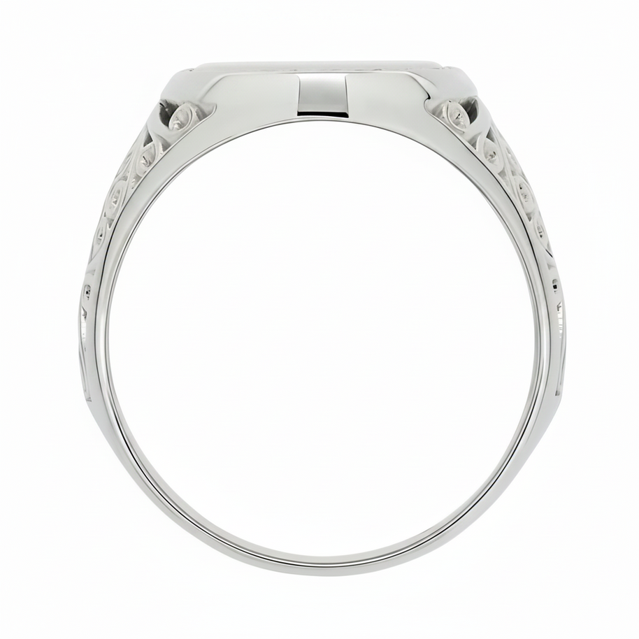 Initial Ring aus Gold