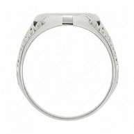 Initial Ring aus Gold