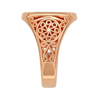 Initial Ring aus Gold