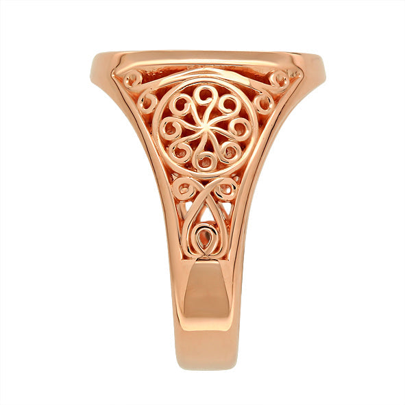 Initial Ring aus Gold