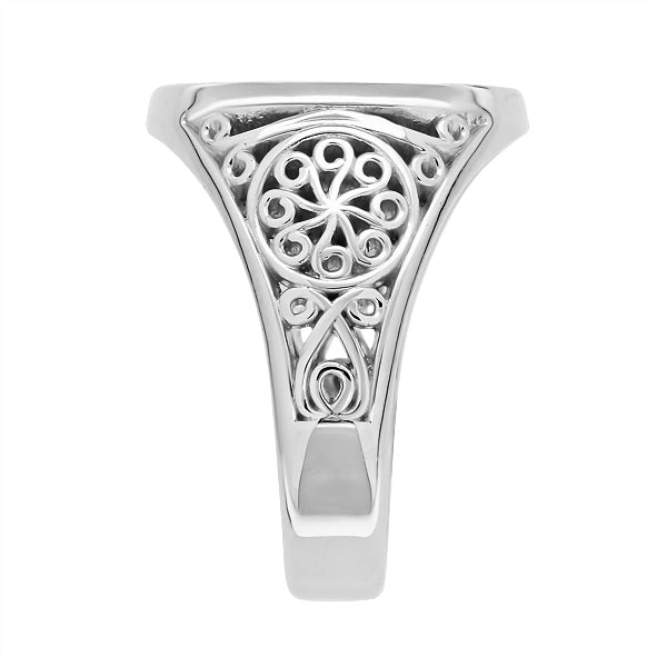 Initial Ring aus Gold