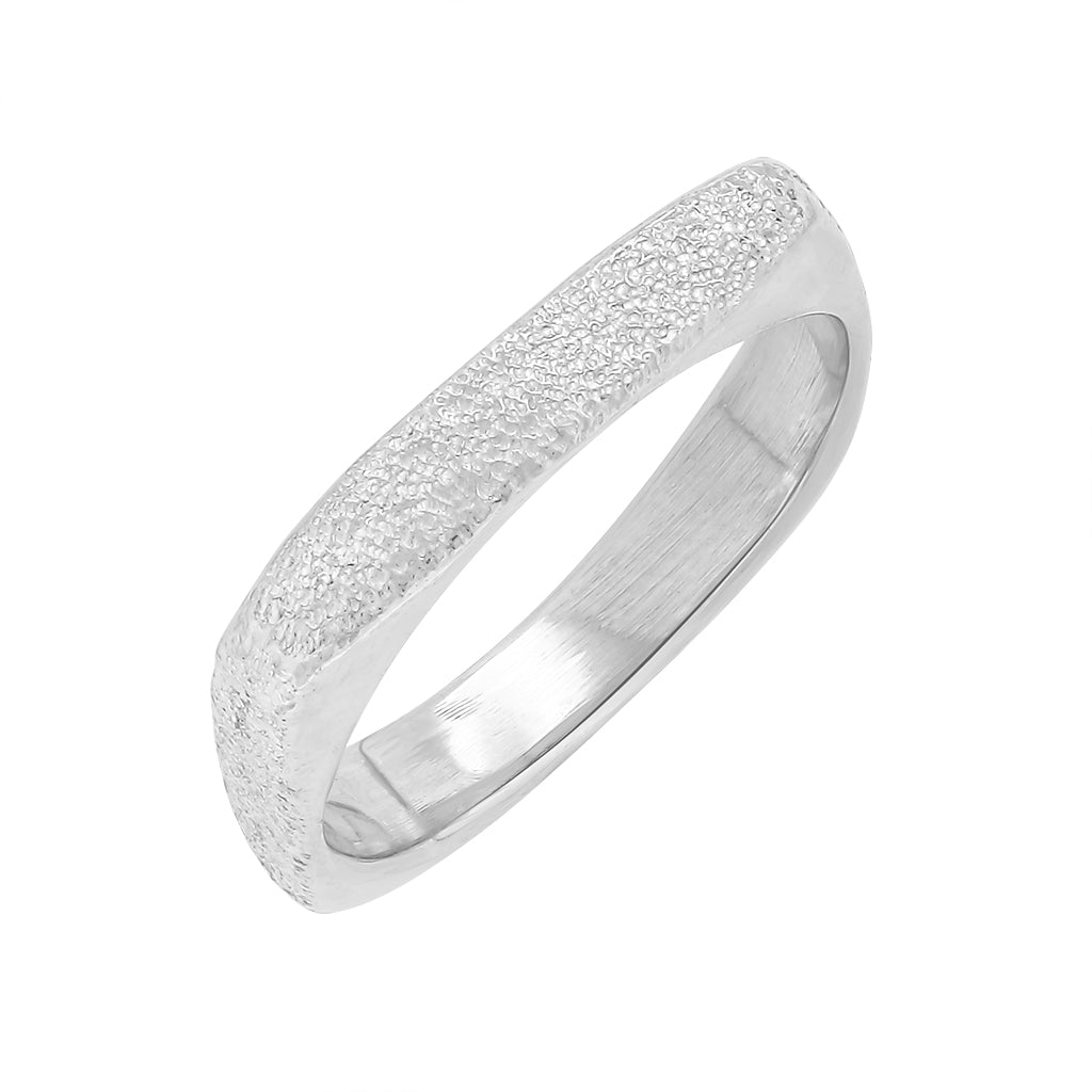 Twisted gold ring