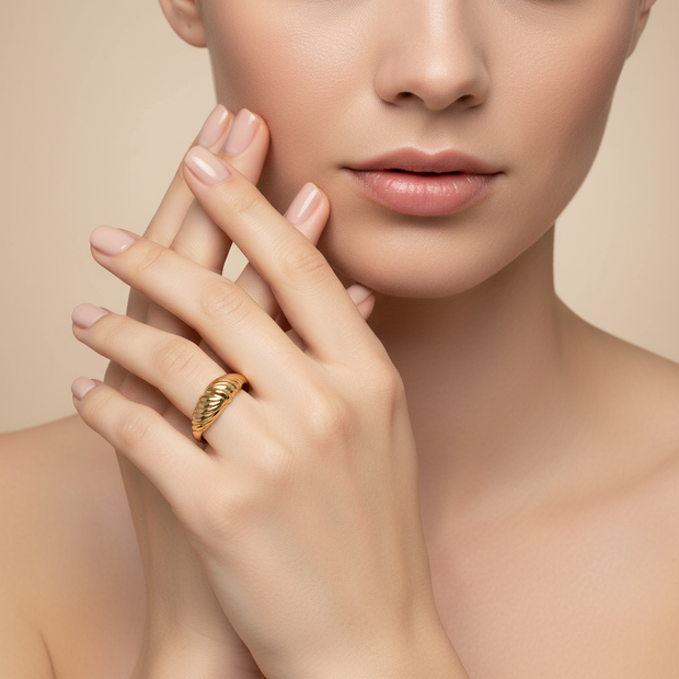 Ring aus Russisches Rotgold 585