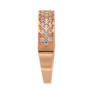 Goldring Damenring mit Zirkonia