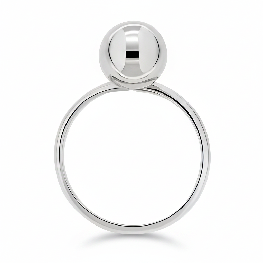 Gold women's ring 