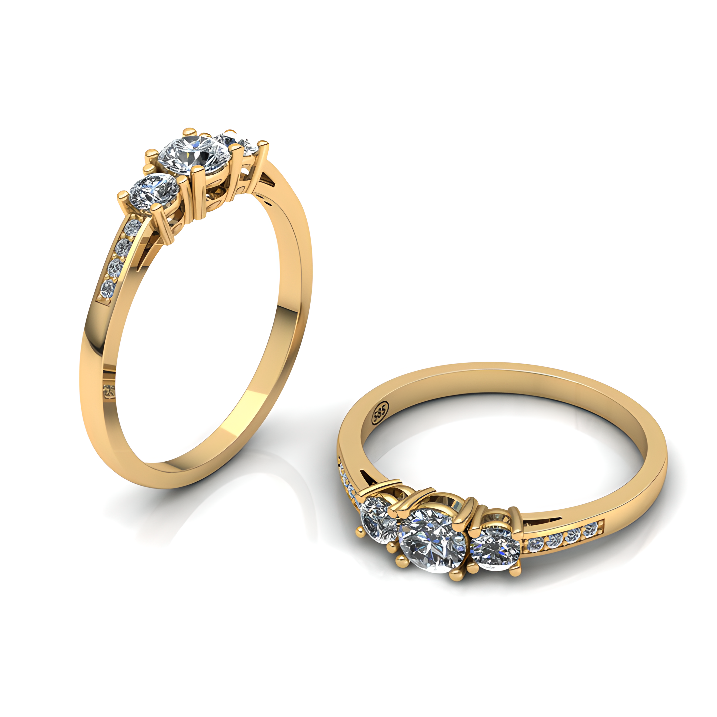 Ring mit Brillanten