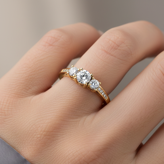 Ring mit Brillanten