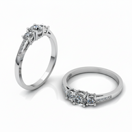 Ring mit Brillanten
