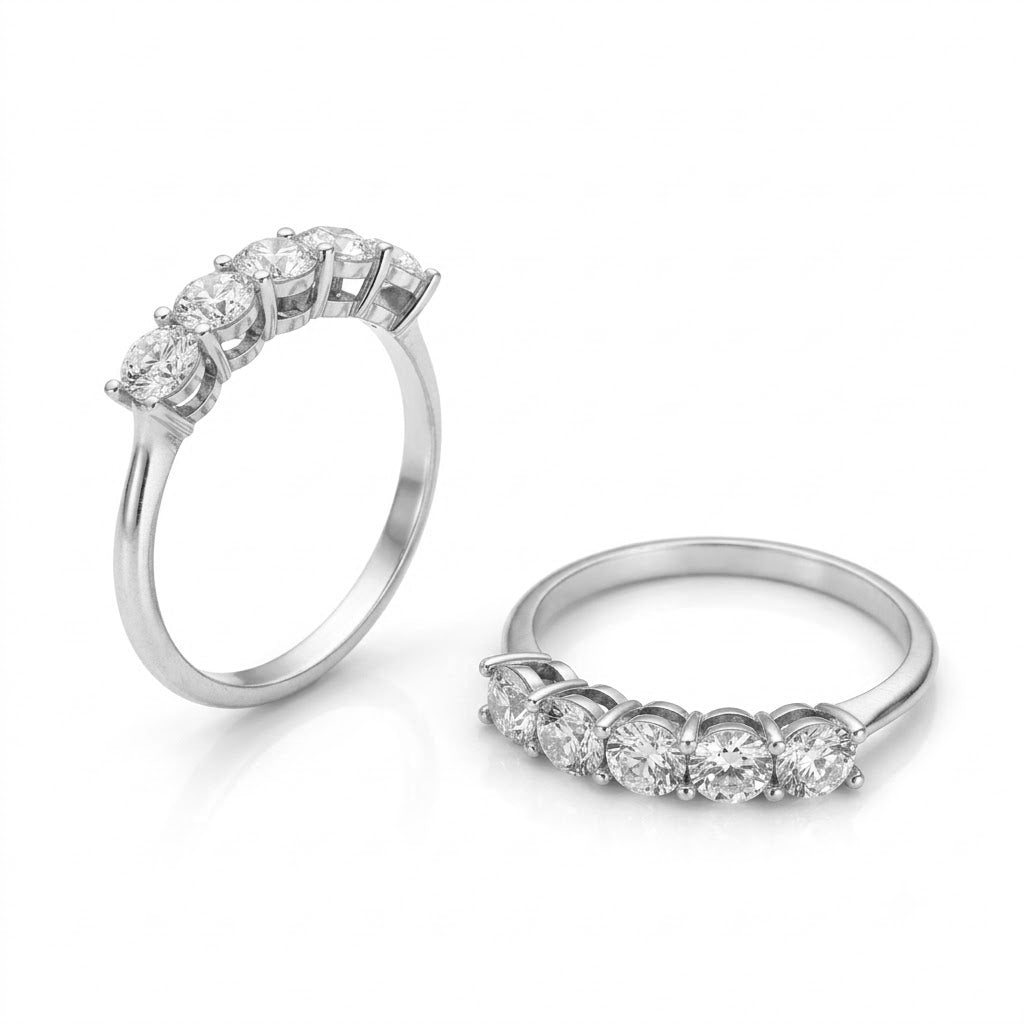 Custom Women's Diamond Engagement Ring