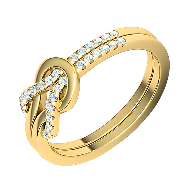 Ladies ring with diamonds