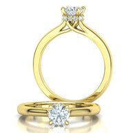 Damenring Verlobungsring mit Brillanten