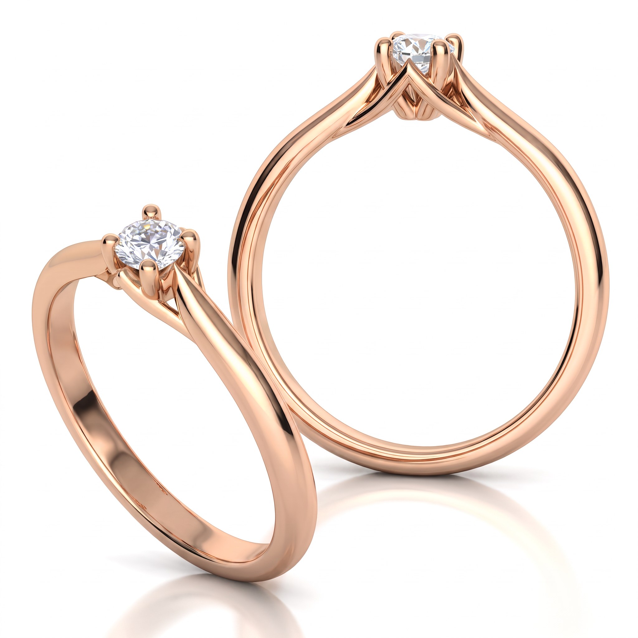 Ladies ring with diamond
