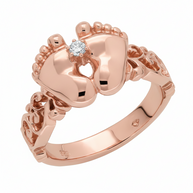Baby foot ring