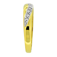 Goldring mit Brillanten