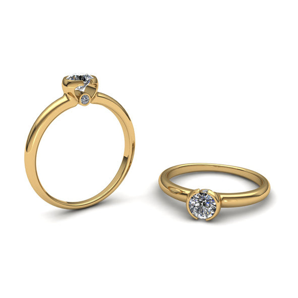 Verlobungsring mit Brillanten
