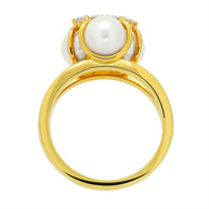 Ladies' ring with pearls