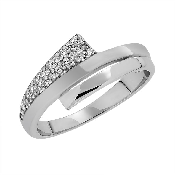 Silberringe für Damen mit Zirkonia