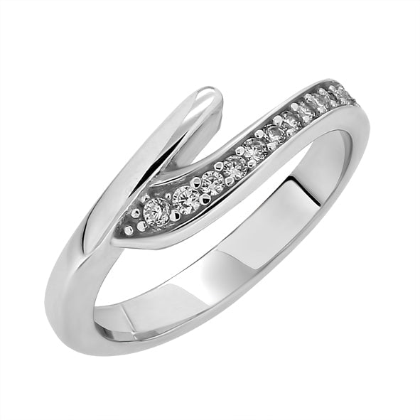 Silberringe für Damen mit Zirkonia