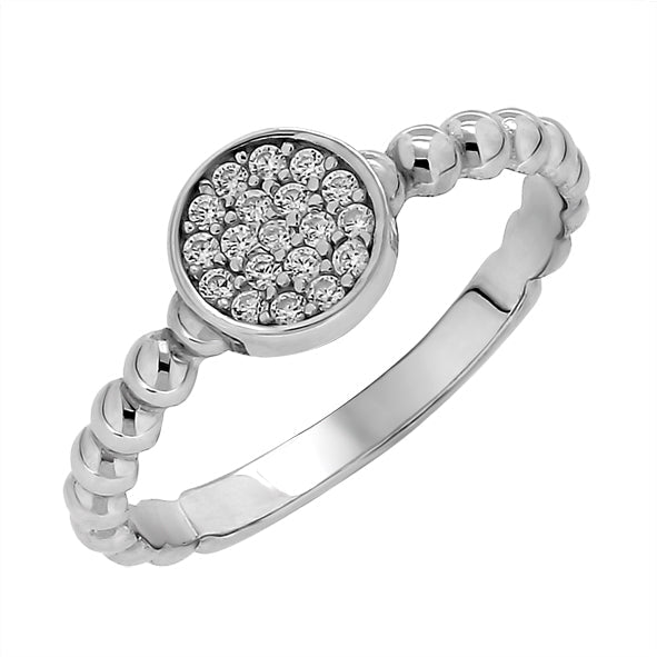 Silberringe für Damen mit Zirkonia
