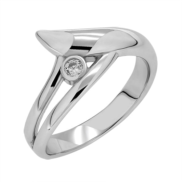 Silberringe für Damen mit Zirkonia